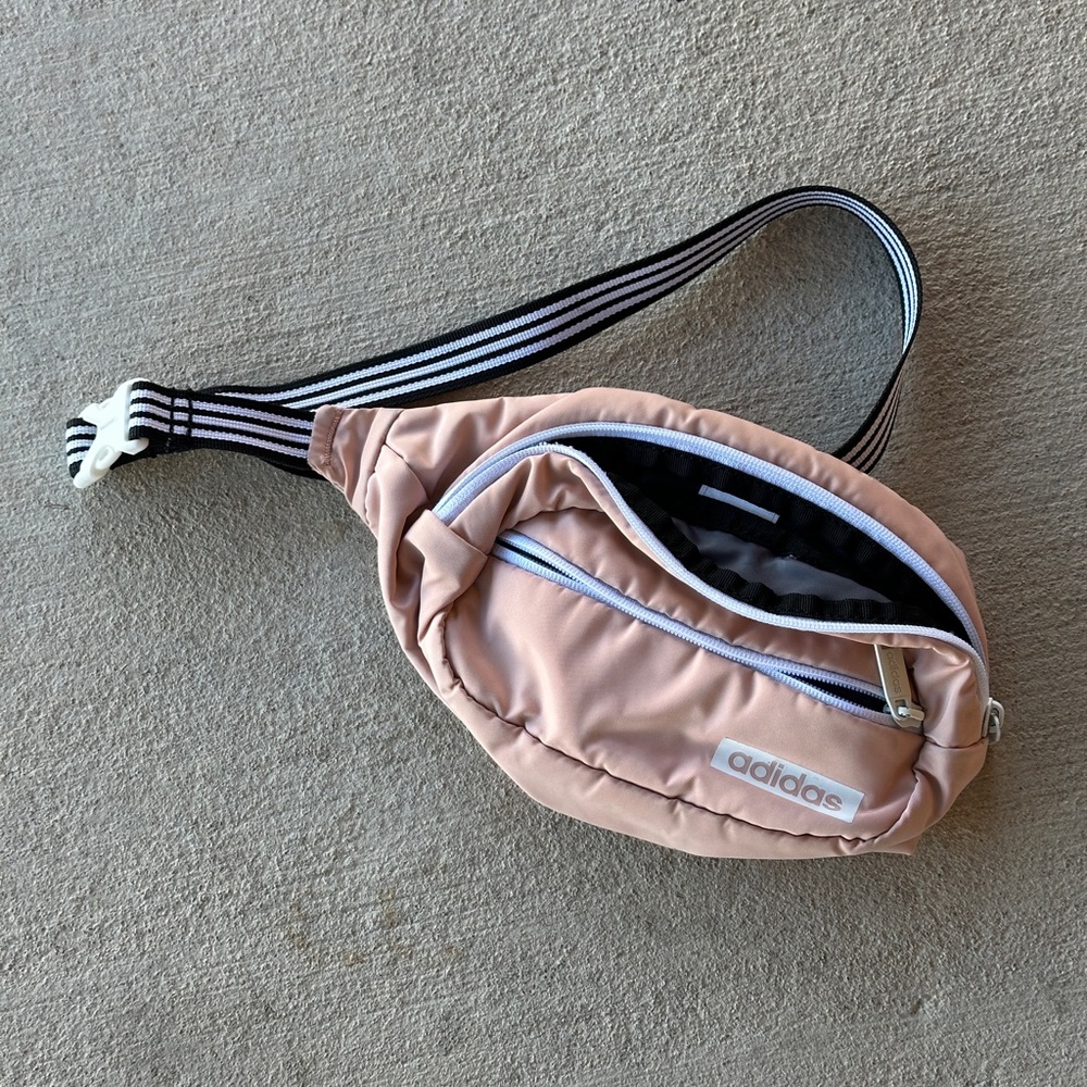 ⭐️ Adidas Small Pink Crossbody Bag/Waist bag - One Size 🚚 Ships Asap!